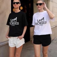 ◆予約◆モノトーンホースTシャツ