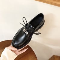 ◆予約◆金具付き厚底ローファー