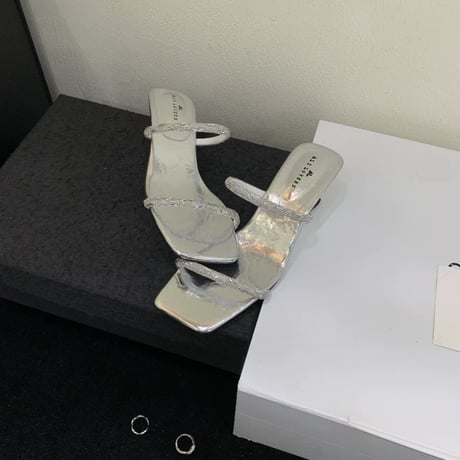 ◆予約◆デフォームドヒールサンダル
