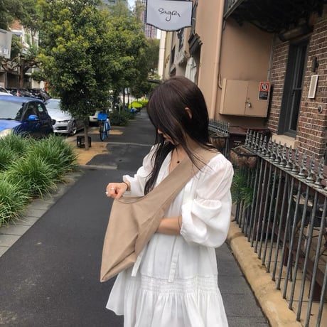 ◆予約◆エアリーギャザーワンピース