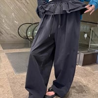 ◆予約◆フリルウエストイージーパンツ
