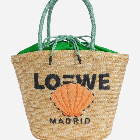 ◆即納◆ロゴ刺繍ストローBAG【SMALL】