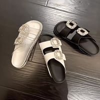 ◆予約◆ビジューフラットサンダル