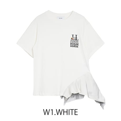 ◆予約◆ HIGH HORSE SCARF-HEM T-SHIRT