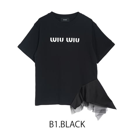 ◆予約◆ WINWIN SCARF-HEM T-SHIRT