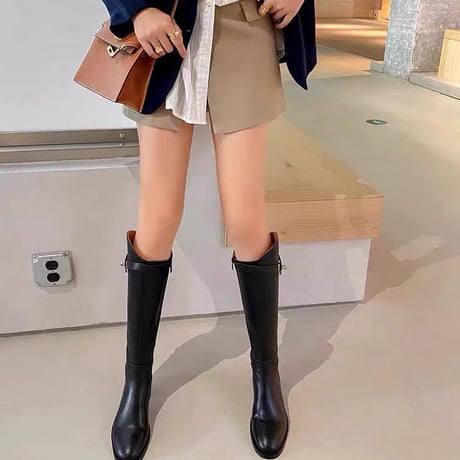 ◆予約◆金具付きロングブーツ