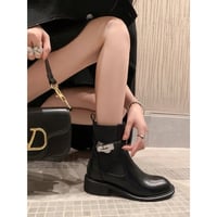◆予約◆アンクル金具付きショートブーツ