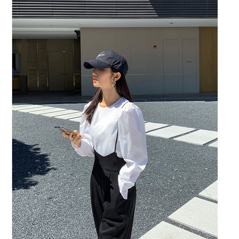 ◇予約◇細ストラップサロペット | MINSE