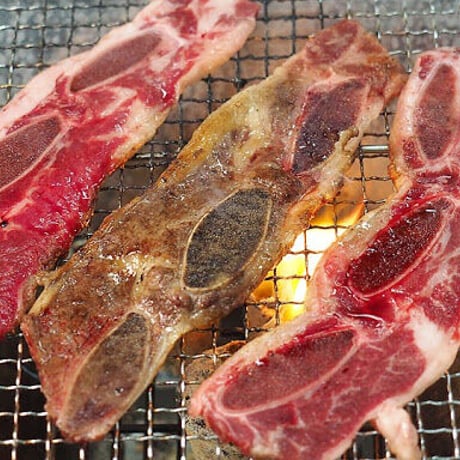 牛骨付きカルビスライス7mm 1Kg (冷凍、アメリカ産)