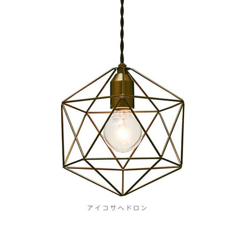 Bleis ペンダントライト照明 1灯 Lサイズ ワイヤー if-01093