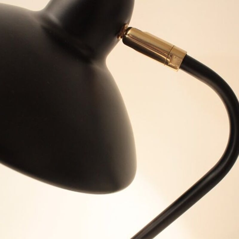 テーブルライト 照明 1灯 ホテルライク ホワイト ブラック レトロ