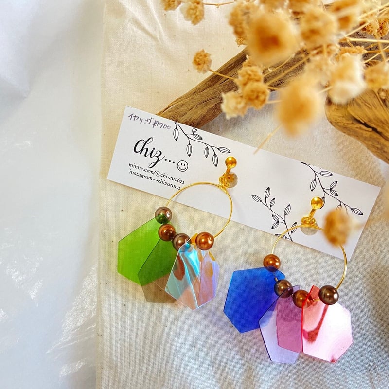 イヤリング(chi) ビニールイヤリング、ピアス | chiz
