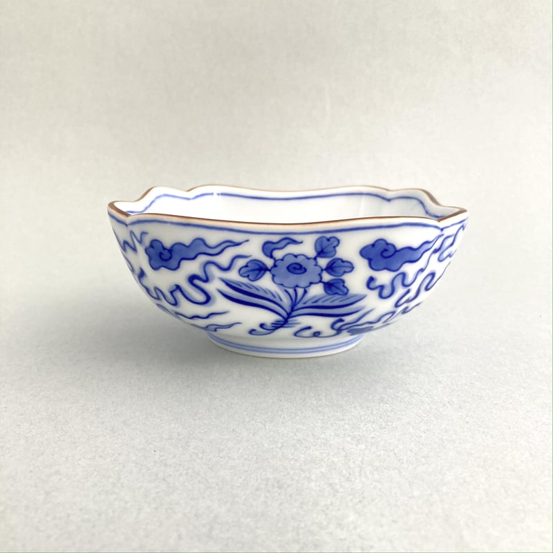 直径80センチ　陶磁器皿　特大皿　鳳凰と龍　中国 染付龍鳳凰文皿 | 辻精磁社 つじのくら