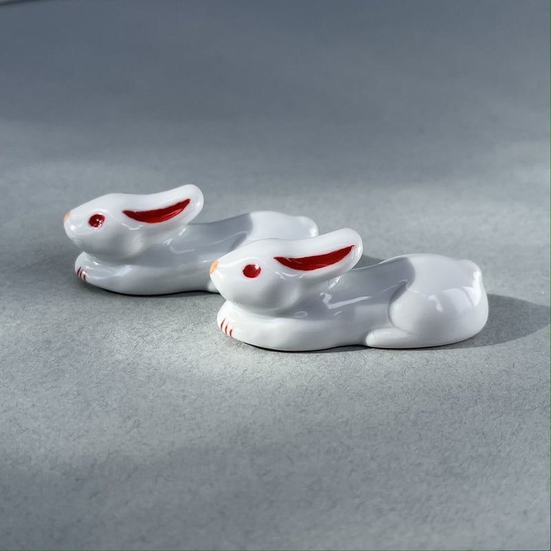 干支うさぎ 箸置き | 辻精磁社 つじのくら