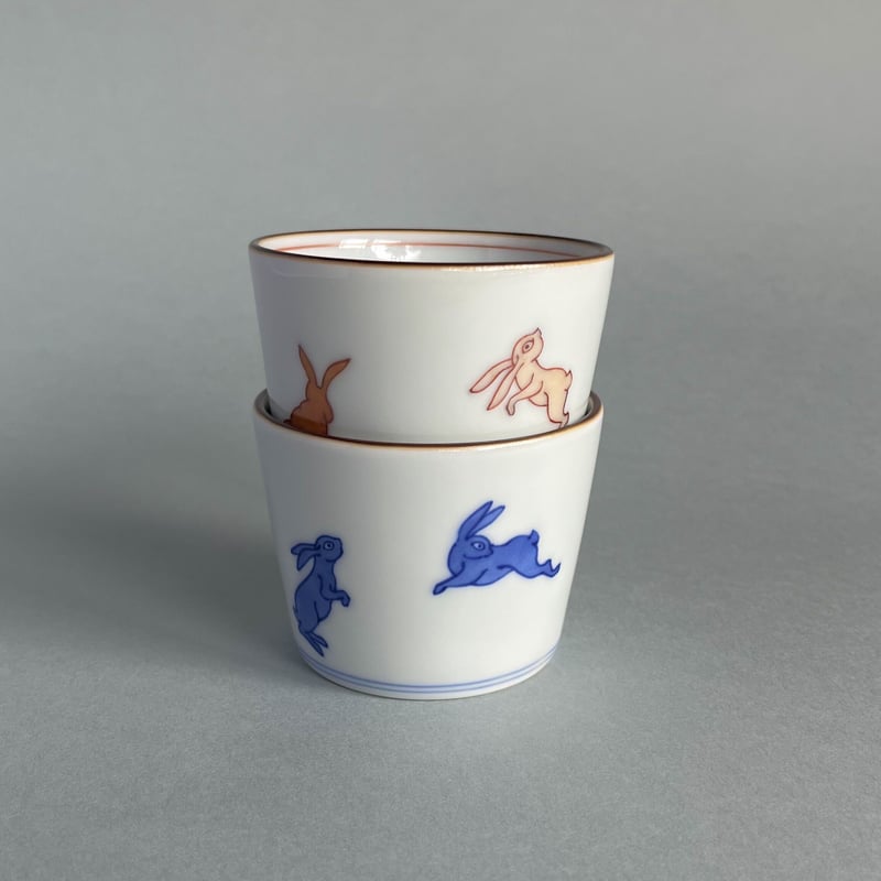 蕎麦猪口 染付そば猪口8.5cm
