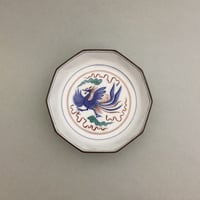 染付花唐草文輪花皿 | 辻精磁社 つじのくら