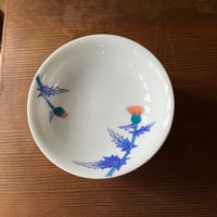染錦花唐草文輪花皿 | 辻精磁社 つじのくら