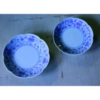 染錦龍鳳凰文輪花皿 | 辻精磁社 つじのくら