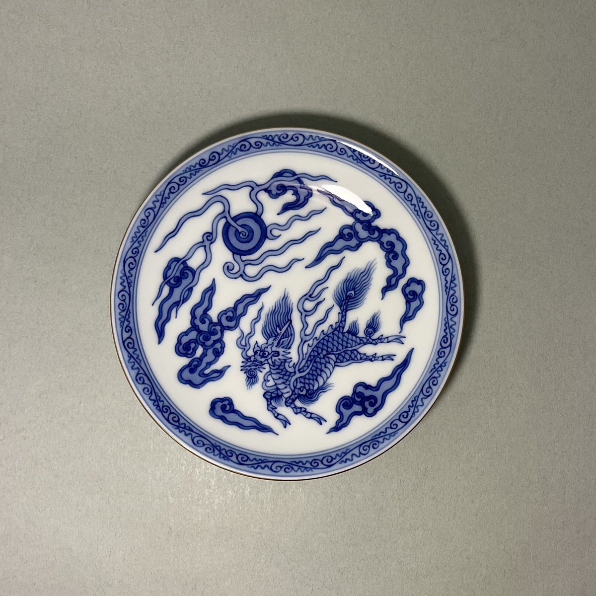 中国古染付麒麟文椀 fit=scale-down,w=1200