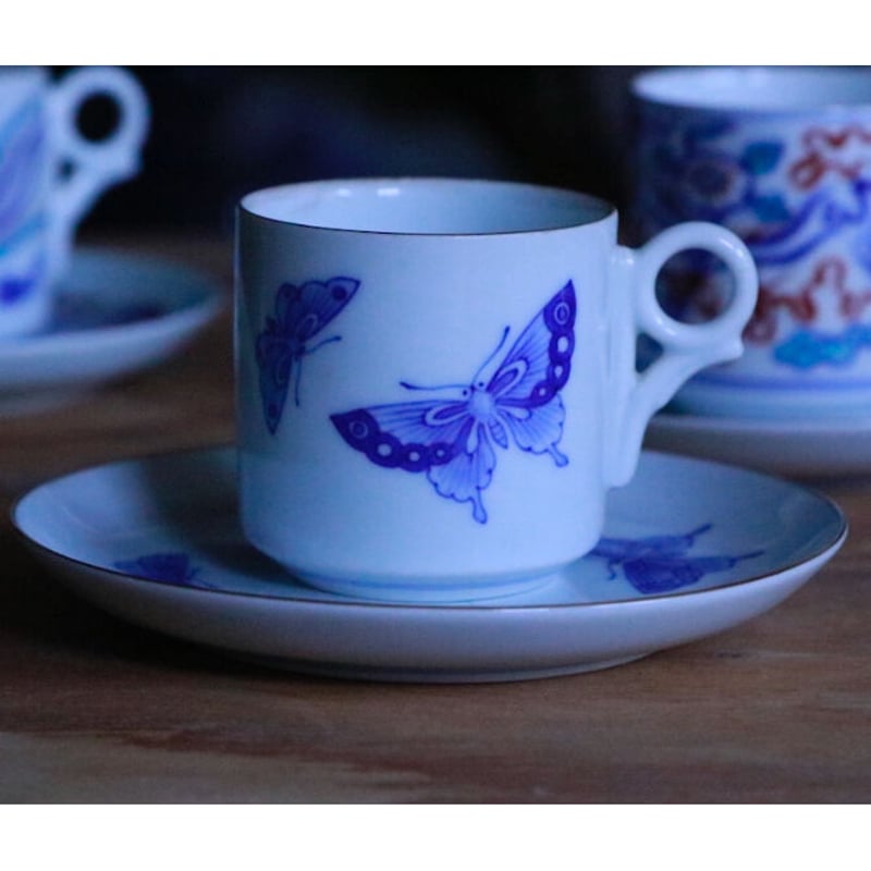 染付け酒杯 楽天市場】梅と鳥 山水文様 盃洗 0090江戸時代 伊万里 染付