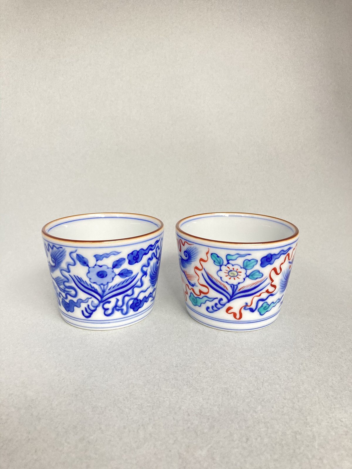 初期山芋判　蕎麦猪口　超希少　1680年頃　　享保の楓文 初期山芋判 蕎麦猪口 超希少 1680年頃 享保の楓文