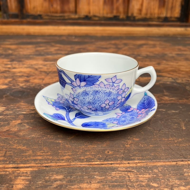 源右衛門　染錦　コーヒーカップ(6セット) 源右衛門 染錦 コーヒーカップ(6セット)