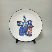 染付龍鳳凰文皿 | 辻精磁社 つじのくら