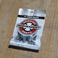 INDEPENDENT CROSS BOLTS 7/8 SILVER PHILLIPS  インディ プラスビス 7/8インチ シルバー