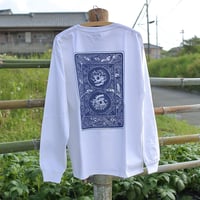 Cards Long Sleeve (White) / HIROTTON PARADOX