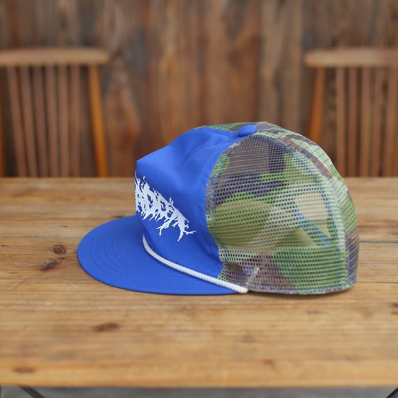 Original Mesh CAP (Blue x Camo) / PARADOX メッシュキ