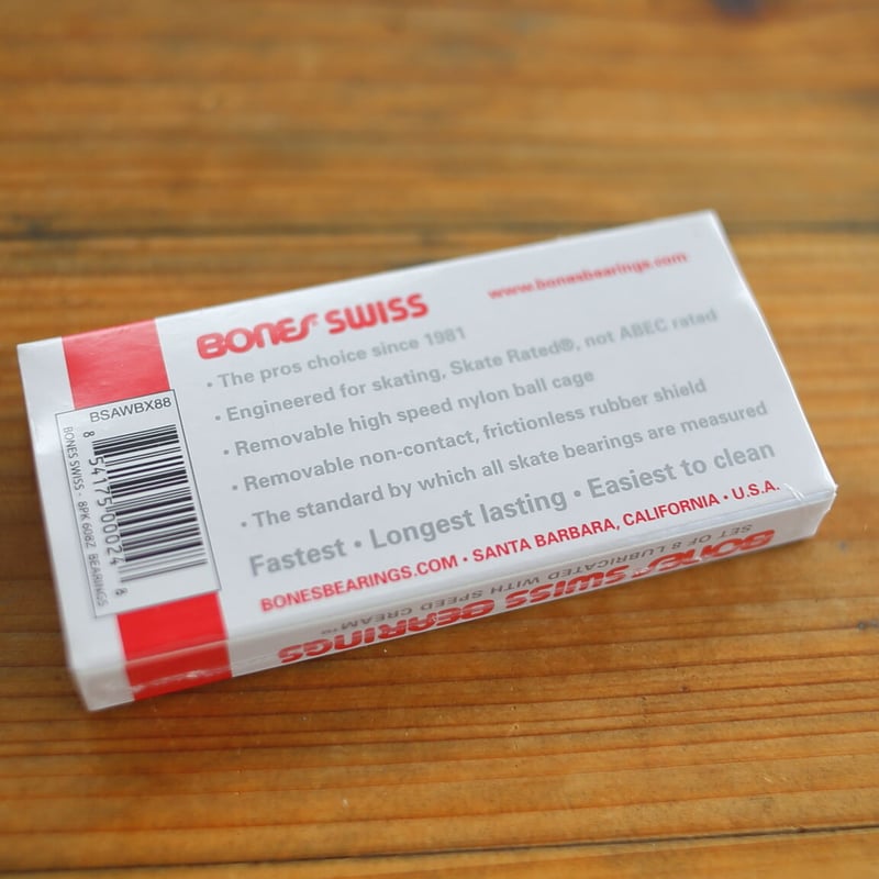 BONES SWISS / ボーンズスイス ベアリング | NOW HERE SKATES