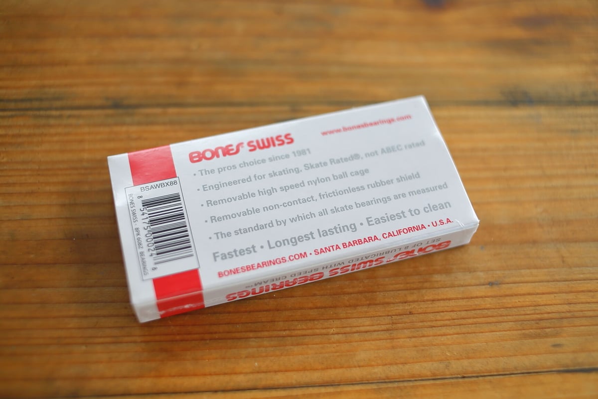 BONES SWISS / ボーンズスイス ベアリング | NOW HERE SKATES
