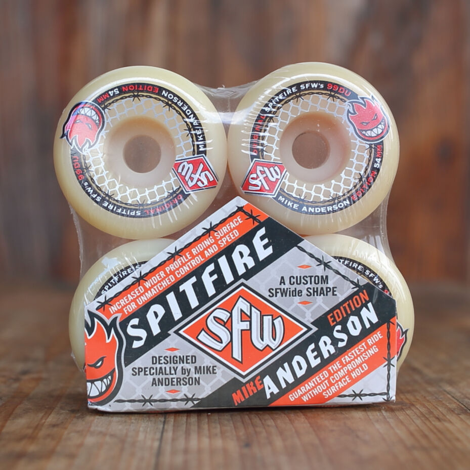 SPITFIRE SFWIDE SHAPE マイク・アンダーソンエディション SPITFIRE WEHEEL MIKE ANDERSON SFW2 54mm 99a / ス