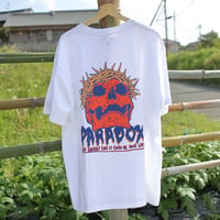 BLOW AWAY T-shirts (White) / HIROTTON