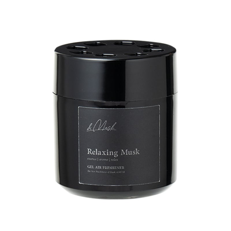 車専用】&MUSK ゲルエアフレッシュナー リラクシングムスク | THE