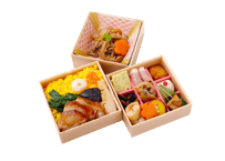 五目ちらし寿司と彩り9升の三段弁当【ペット茶付き】