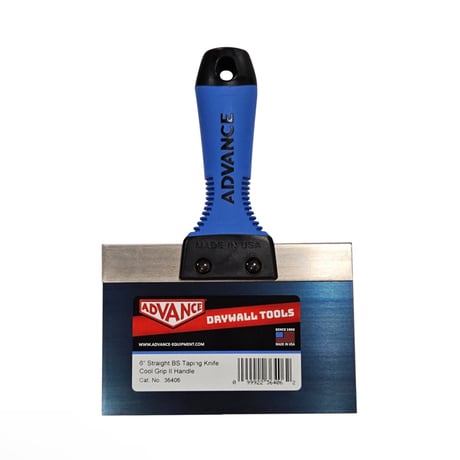 Advance Cool Grip Taping Knife Blue Steel Blade