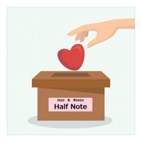 Half Note お店を応援チケット￥1000