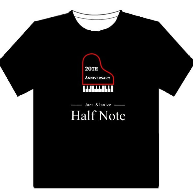 TIP RECORDS 20Th 記念 来日Tシャツ XL Half Note 20周年記念 オリジナルTシャツ <XLサイズ> | Half Note