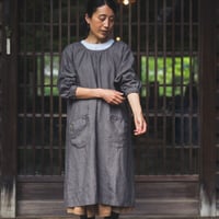 割烹着（蕎麦） linen made in Japan |