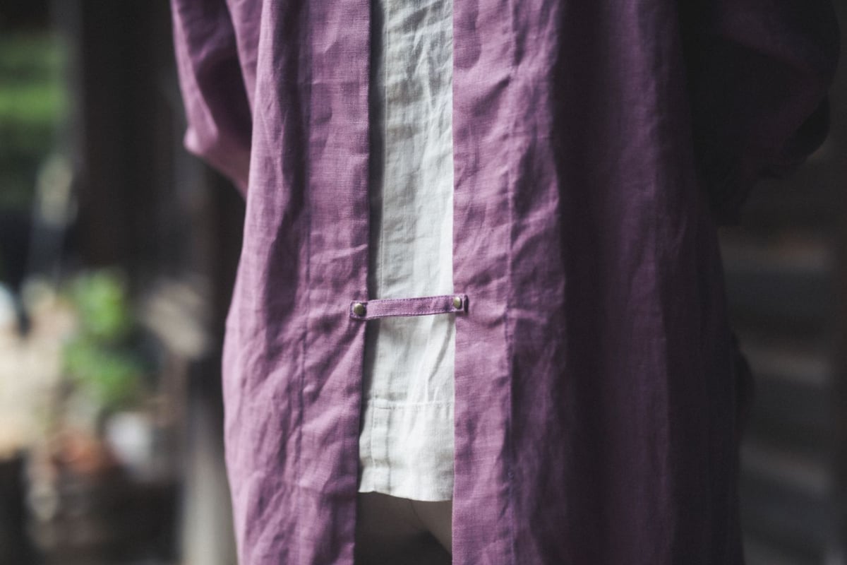 割烹着 （オーダーメイド：生地の色、ポケットの形お選びいただけます