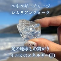 エネルギーチャージレムリアンクォーツ　～光の地球との繋がり＋イルカのエネルギー～ ( J )
