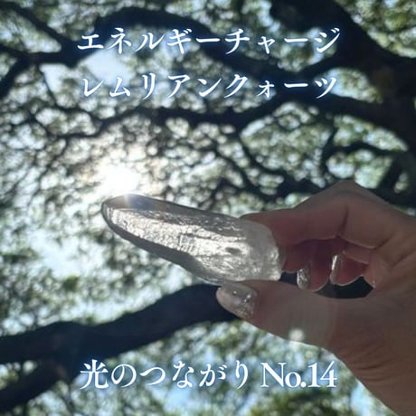 エネルギーチャージレムリアンクォーツ　～光のつながり～ No.14