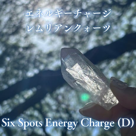エネルギーチャージレムリアンクォーツ　～Six Spots Energy Charge～ D