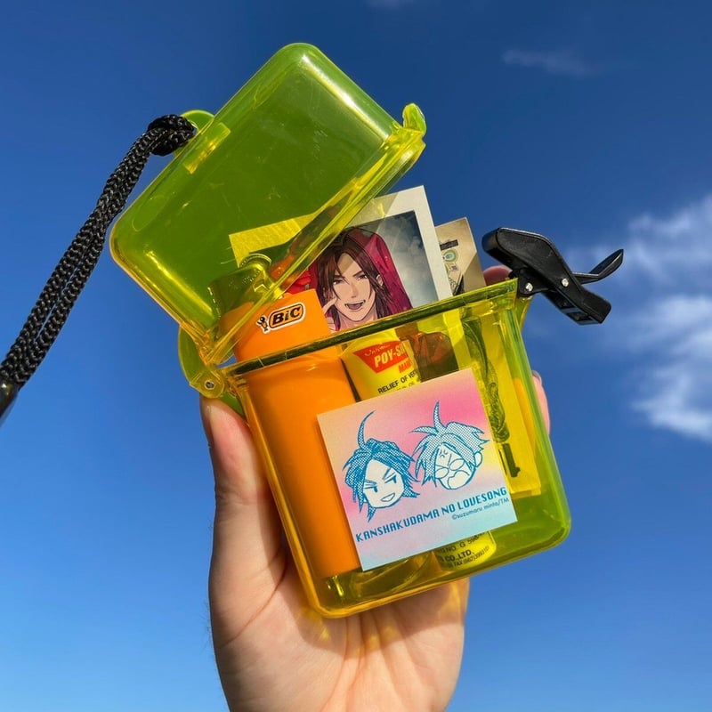 NUUDE2周年記念カフェ『Neon Dream Boy SUMMER』🌈🚬シガレットケース（