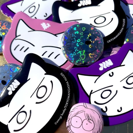 『カットオーバー・クライテリア』🤍仁くんのねこちゃん缶バッヂセット
