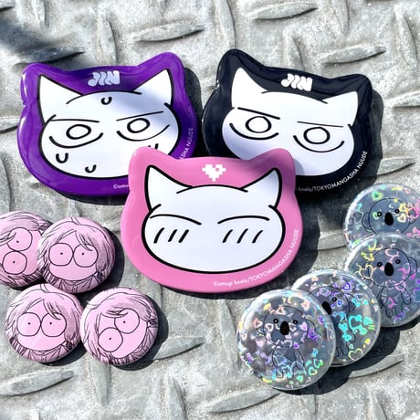 『カットオーバー・クライテリア』🤍仁くんのねこちゃん缶バッヂセット