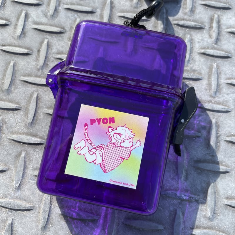 NUUDE2周年記念カフェ『Neon Dream Boy SUMMER』🌈🚬シガレットケース（