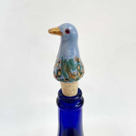 鳥ちゃんの　ワイン栓