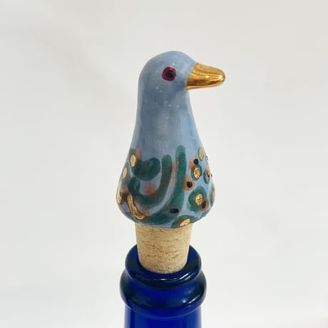 鳥ちゃんの　ワイン栓